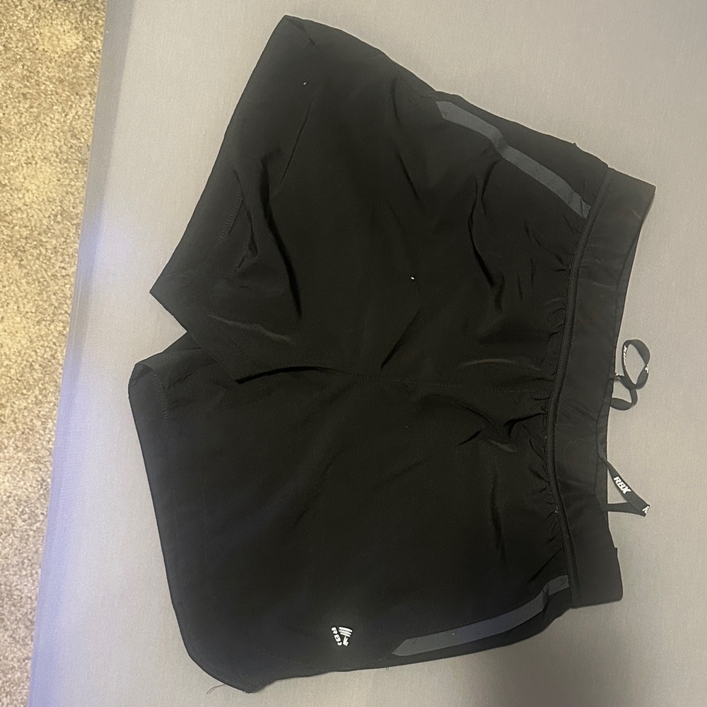 RBX Black Athletic Shorts